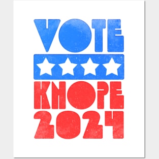 Vote Knope 2024 -- Retro Faded Style Posters and Art